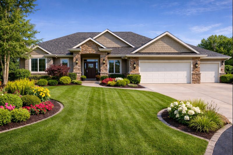 Residential lawn and landscape results in Sioux Falls, SD