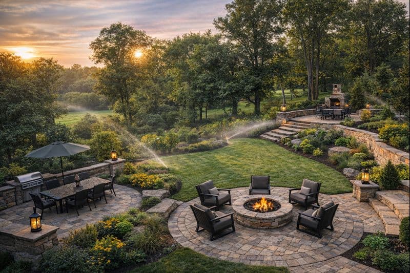 Professional landscaping, hardscaping, and irrigation services in Sioux Falls SD
